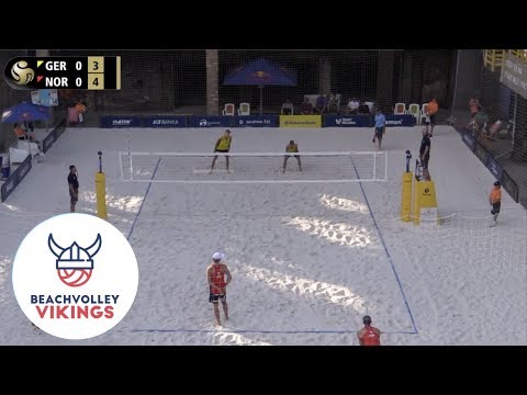 Mol.A/Sorum (NOR) vs. Thole.J/Wickler (GER) 2019 FIVB Ostrava Round 3