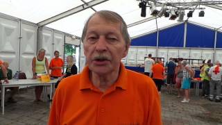 preview picture of video '2013-0727 HALVE MARATHON Lauwersoog-Ulrum Jaap Smit over aflasting'