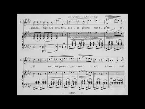 Maria Callas - Verdi: Il Trovatore: Tacea la notte placida - Di tale amor (1964) [score]