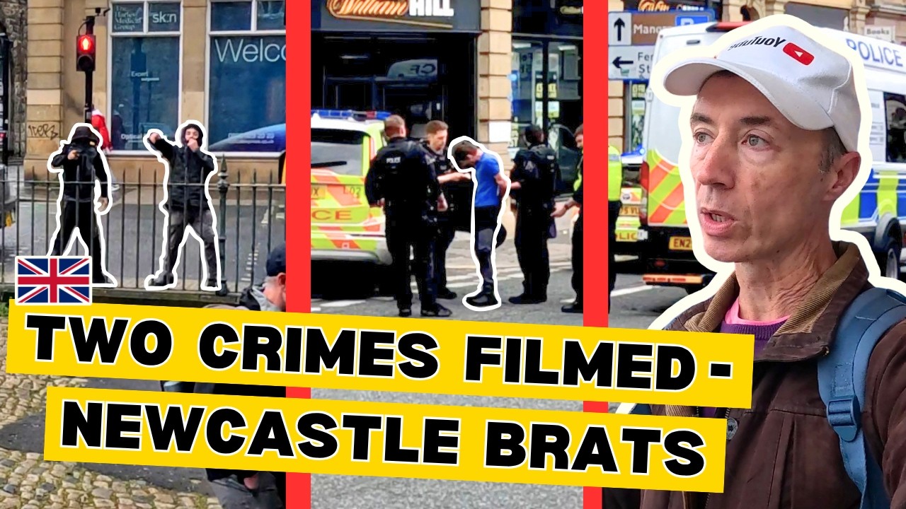 Filming in Newcastle