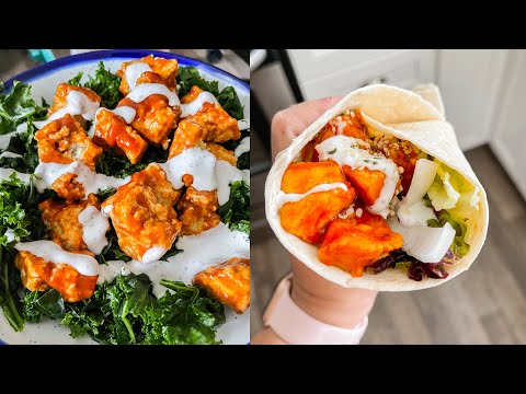 Buffalo Air Fried Tofu!