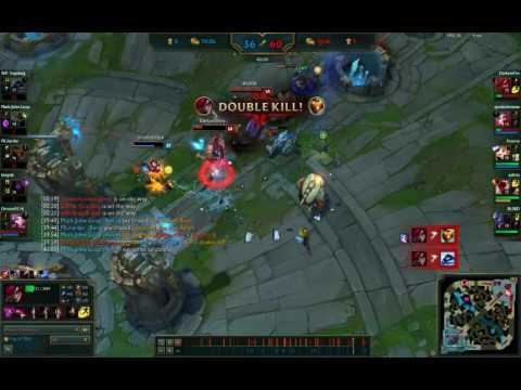 Katarina Insane Triple kill - JAGV