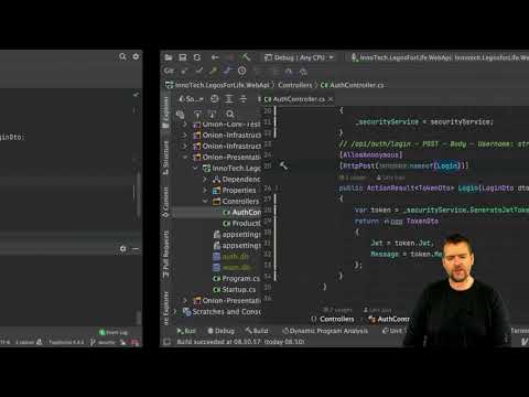 Distributed Programming Fullstack 2021 | S3P24 | Angular Security | Using Login in AuthService
