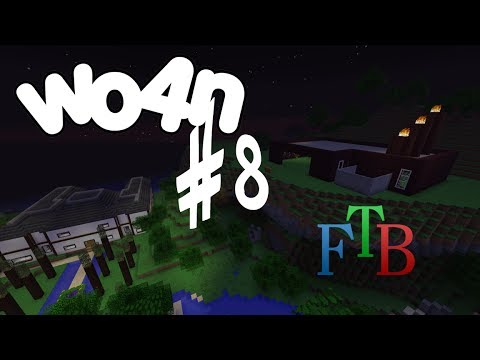 Wo4n spelar FTB Direwolf20 S02E08 - Fabrik!