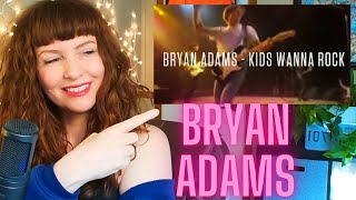 Redhead Reaction to Bryan Adams Kids Wanna Rock