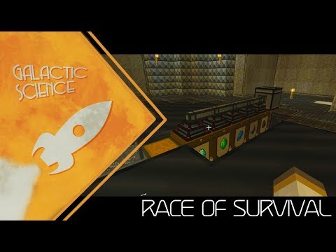 Sorting System?! | Minecraft Race Of Survival #47 (Galactic Science Modpack)