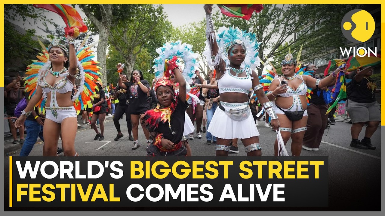 London Celebrates Afro-Caribbean Heritage: Notting Hill Carnival Marks 60th Anniversary | WION News