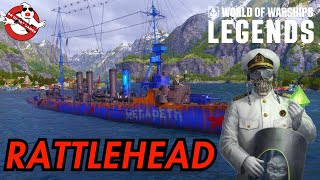 FREE Tier 4 MEGADETH Ship! - RATTLEHEAD || World of Warships: Legends