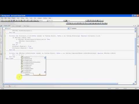 Vb Background Worker Deutsch _ Basic BackgroundWorker usage with ...