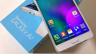 Samsung Galaxy A7 (White) - Unboxing & First L