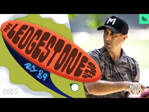2025 Discraft Ledgestone Open | MPO R1B9 | McBeth, Buhr, Barela, Heimburg | Jomez Disc Golf