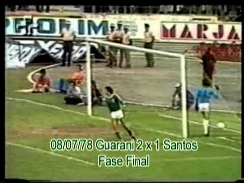 Guarani 2 x 1 Santos - Brasileiro de 78