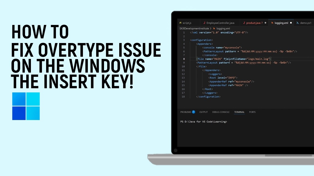 How to Fix Overtype Issue on the Windows The Insert Key [easy]