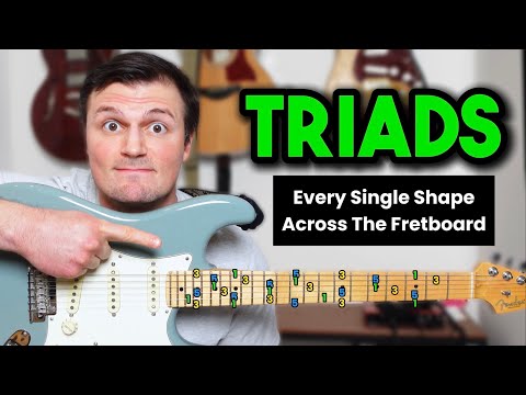 The Best Guitar Exercise To MASTER Triads Across The Fretboard