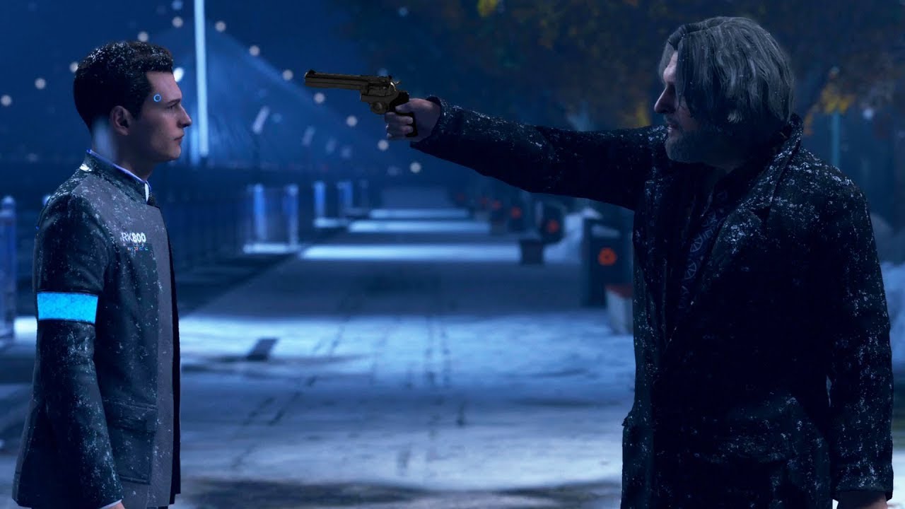 Detroit : Become Human | Connor & Hank Talk (HD)