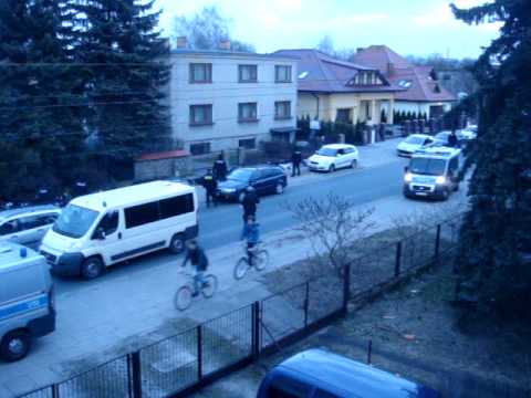 Policja Poznańska "spotkała" kibolej Wrocławskich