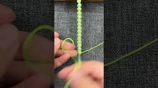 DIY Your Beaded Bracelet | Easy Bracelet Making Idea #shorts