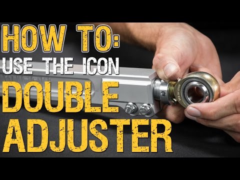 HOW TO: Use The ICON Double Adjuster