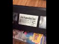 An American Tail 1998 Vhs Review 1st Copy