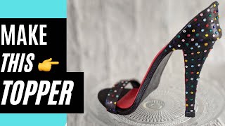 How To Make A Diamante Stiletto Shoe From Gumpaste