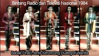 Download lagu Final BRTV 1984 | Jenis Keroncong | Kategori Wanita mp3