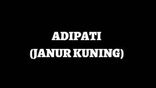 Download lagu Adipati - janur kuning (Vidio lirik ) mp3