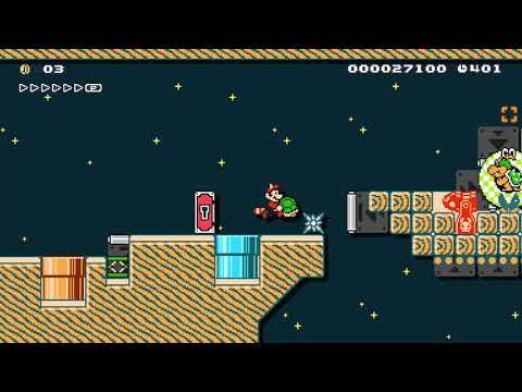 Enemy Bases Battle SMG by Mario 1001 🍄 Super Mario Maker 2 #ahw 😶 No Commentary