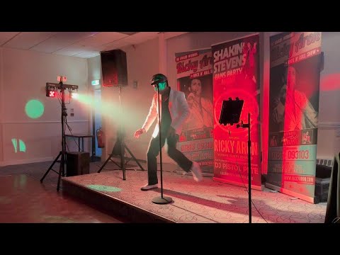 Ricky Aron sings Shakin' Stevens - Tear It Up (The Shakin' Stevens Fans Party 2023) Part 2