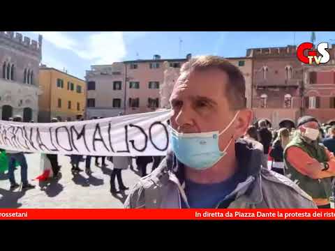 Manifestazione Ristoratori Grosseto