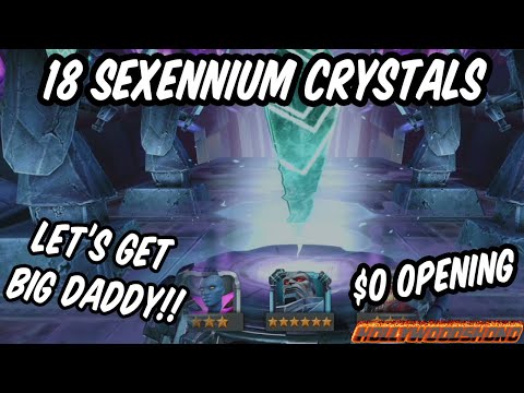 HollywoodShono's 18 Cavalier Sexennium Crystal Opening -  Marvel Contest of Champions