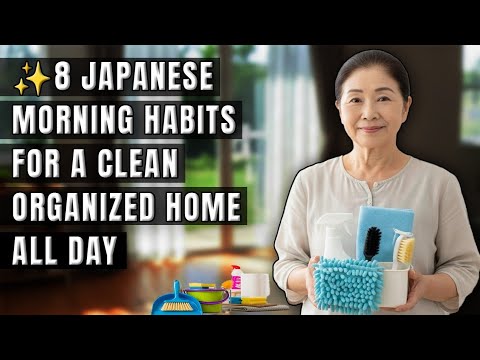 8 Japanese Morning Habits for a Clean, Organized Home All Day – Try Them Today! | Japanese  Cleaning