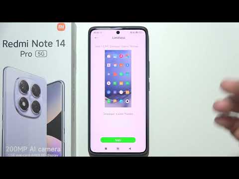 Redmi Note 14 Pro: How to Change Icons Shape
