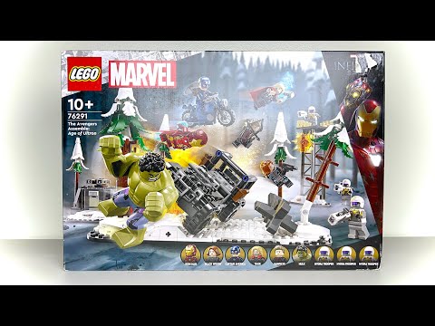 LEGO Marvel (2024) Avengers Assemble: Age of Ultron — set 76291 REVIEW