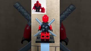 How to make a custom Lego Deadpool