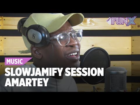 Slowjamify Sessions: Amartey doet mashup van P. Diddy, Ginuwine, Kendrick Lamar en Yung Nnelg