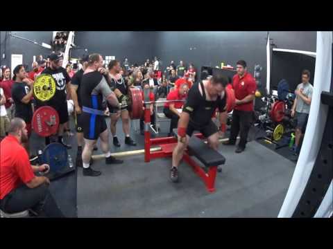 Jeff Alvari 644lb Bench Press