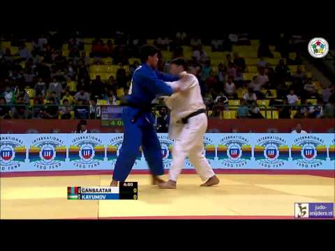 Judo 2013 Grand Prix Tashkent: Ganbaatar (MGL) - Kayumov (UZB) [-73kg]