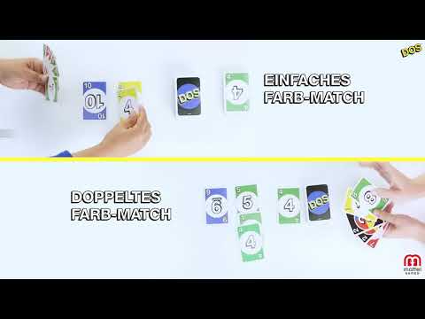 DOS Gesellschaft Kartenspiel Ersatz für UNO