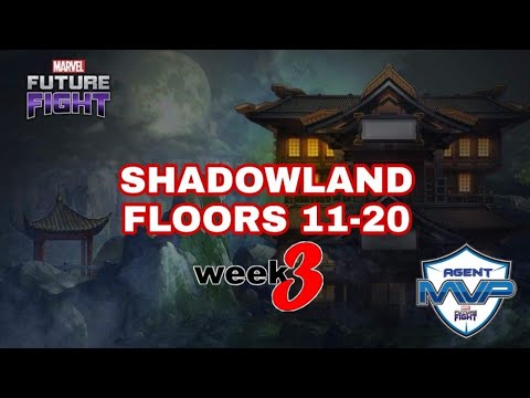 Marvel future fight week 3 Shadowland floors 11-20