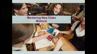 Mentoring New Toastmasters Club