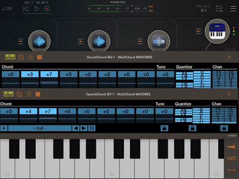 Apps (QuantiChord x 2) + StepPolyArp Unit [guarânia] HQ (iPad5 - Zé Osório)