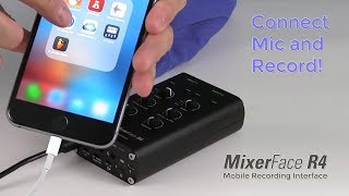 Video thumbnail for Connect and record to your phone apps with MixerFace R4 by Centrance