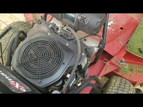 Example of excessive crankcase pressure