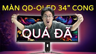 ÔNG TRÙM GIẢI TRÍ! Chơi Game Cũng MẠNH Mà Xem Phim Cũng CĂNG ĐÉT! - Màn Hình O-LED MSI MPG 341CQPX