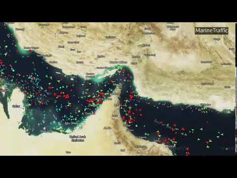 Vessel tracker showing Strait of Hormuz as US, Iran reach peace deal