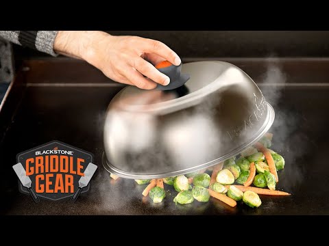 Blackstone 12" Round Basting Dome | Griddle Gear with Chef Nate
