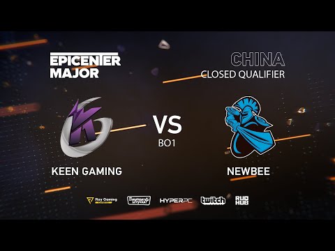 Newbee vs Keen Gaming, EPICENTER Major 2019 CN Closed Quals , bo1 [Mrdoubld]