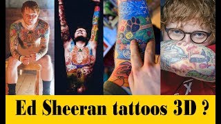 Ed Sheeran New Tattoos 2018 | Celebrity Tattoos & Their Meanings 2018