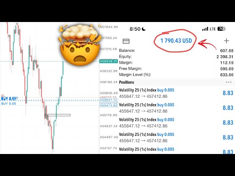 I made $1,790 on a trade for the first time after discovering this trick‼️🤑🔥 #volatility75 #deriv
