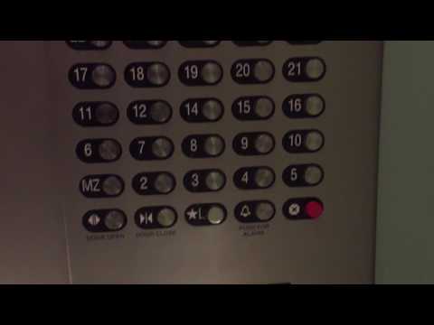 Westinghouse Mod. by Westinghouse/Schindler Traction Elevators at Grand Hyatt in San Francisco, CA